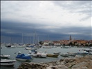 Stormy marina of Izola